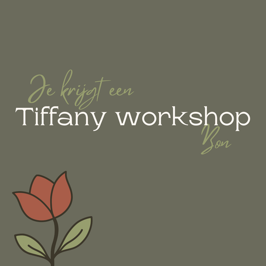 Cadeaubon Tiffany workshop