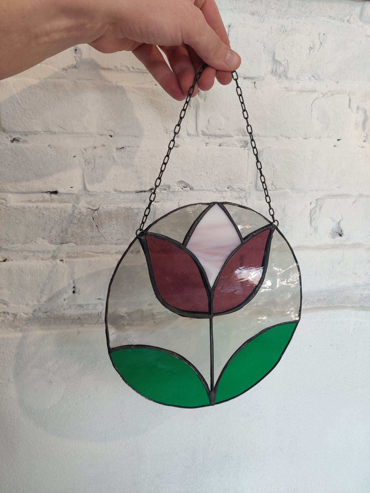 Cadeaubon dagworkshop Tiffany - glasraam