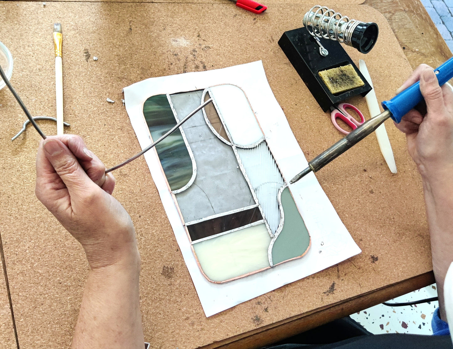 Dagworkshop - glasraam - 27/12/2026 9u tot 16u