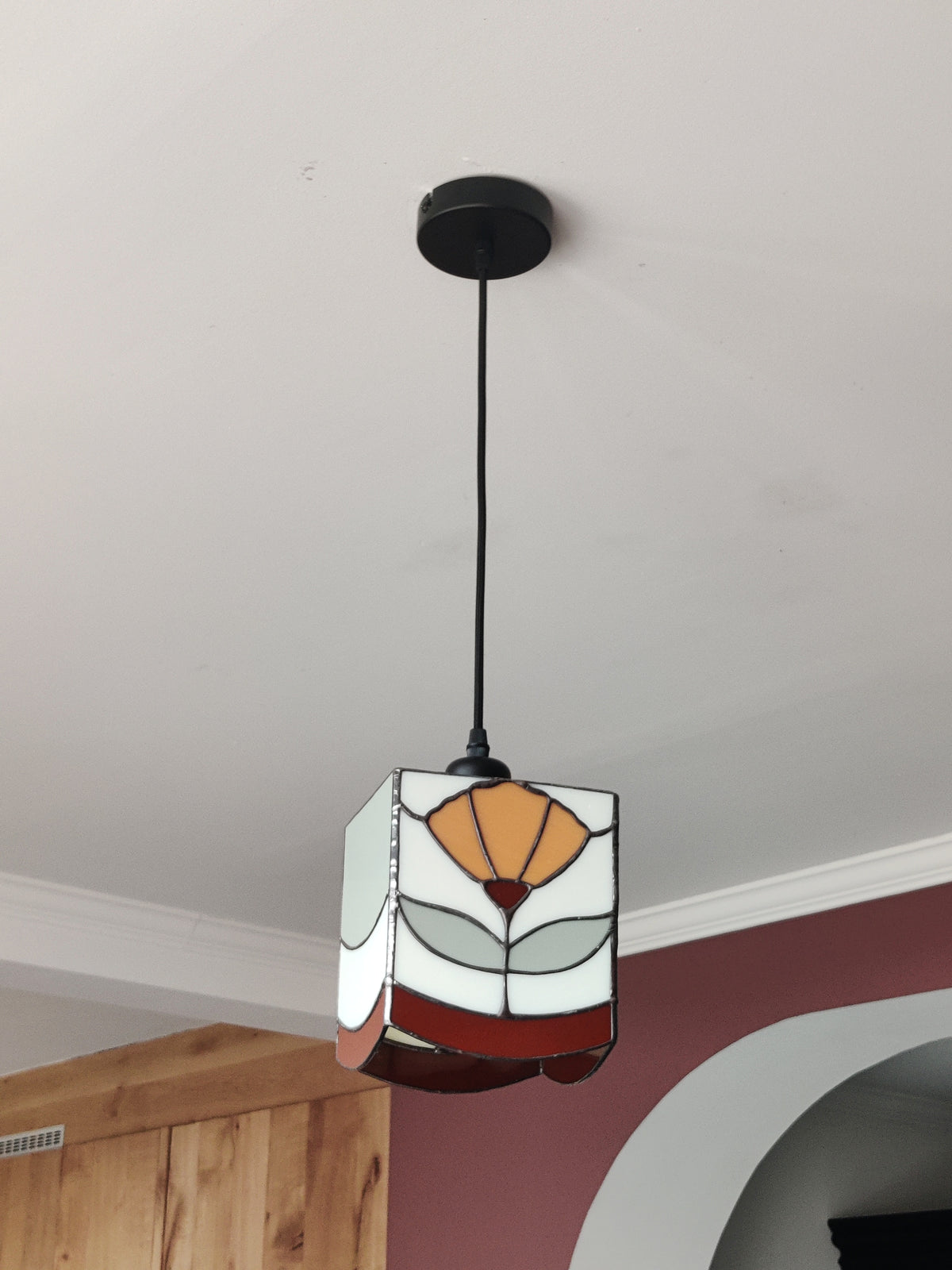 Tiffany lamp - floral vintage