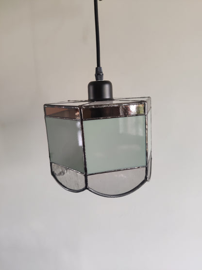 Tiffany lamp - modern olive