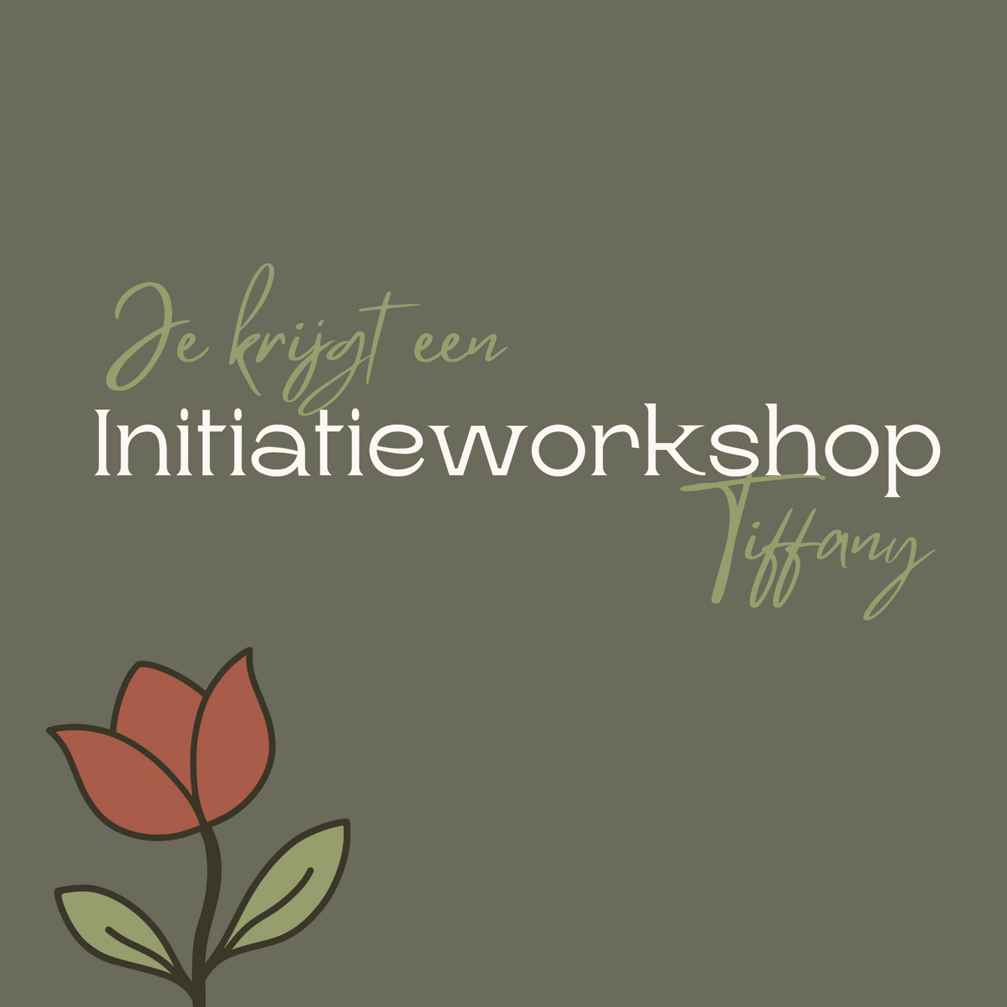 Cadeaubon initiatieworkshop Tiffany